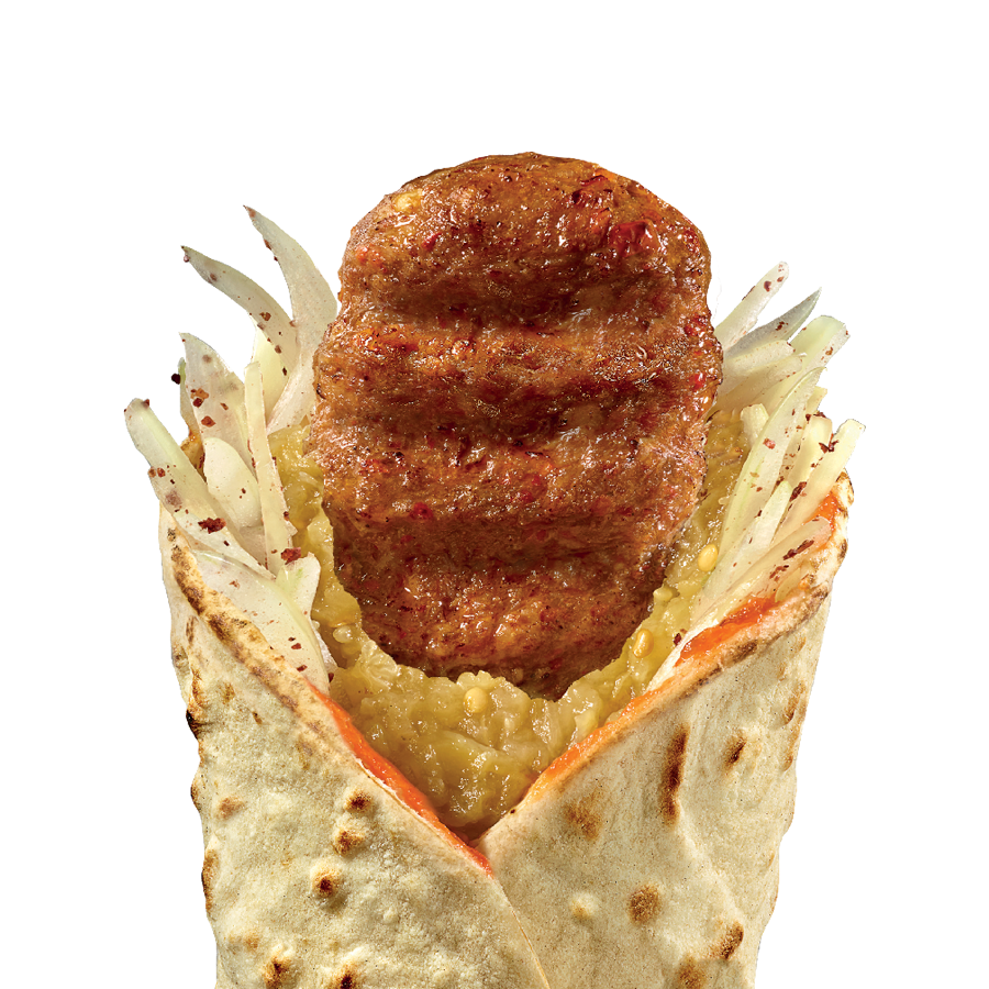 Köz Patlıcanla Kebap Dürümle