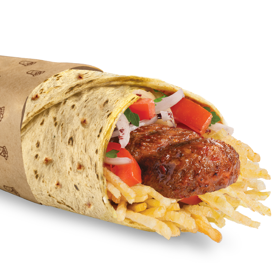Acılı Kebap Dürümle